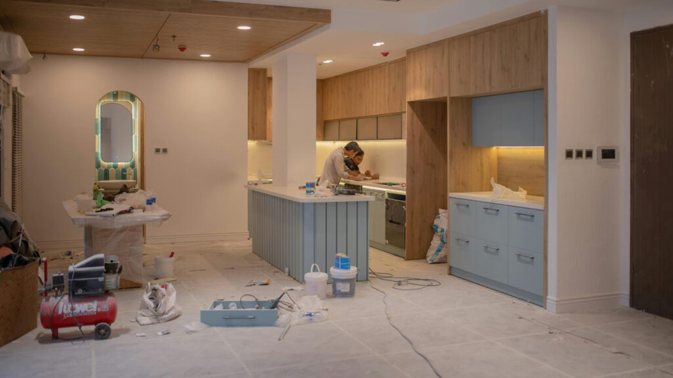 reforma de cocina con Rosmur